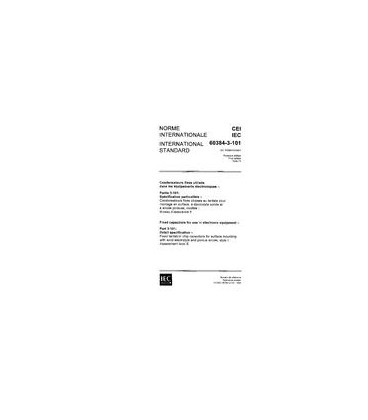 IEC 60384-3-101 Ed. 1.0 b:1995