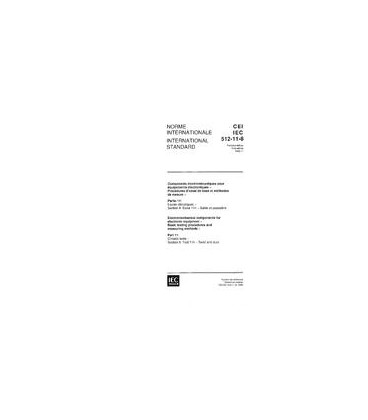 IEC 60512-11-8 Ed. 1.0 b:1995