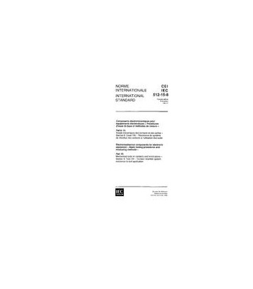 IEC 60512-15-8 Ed. 1.0 b:1995