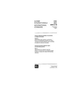 IEC 60454-3-10 Ed. 1.0 b:1995