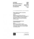 IEC 60454-3-13 Ed. 1.0 b:1995