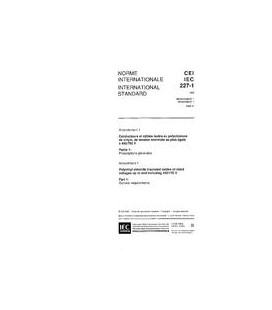 IEC 60227-1 Amd.1 Ed. 2.0 b:1995