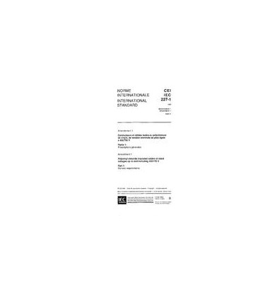 IEC 60227-1 Amd.1 Ed. 2.0 b:1995
