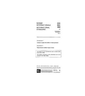 IEC 60662 Amd.7 Ed. 1.0 b:1995