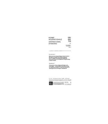 IEC 60715 Amd.1 Ed. 1.0 b:1995