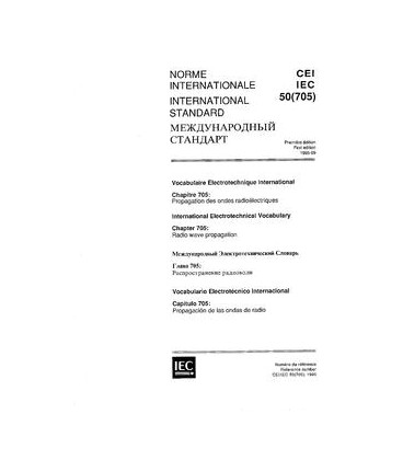 IEC 60050-705 Ed. 1.0 t:1995