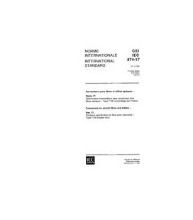 IEC 60874-17 Ed. 1.0 b:1995