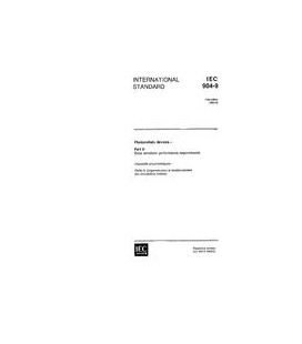 IEC 60904-9 Ed. 1.0 en:1995