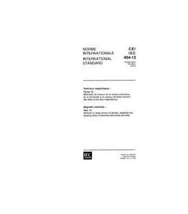IEC 60404-13 Ed. 1.0 b:1995