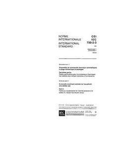 IEC 60730-2-3 Amd.1 Ed. 1.0 b:1995