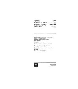 IEC 61300-2-27 Ed. 1.0 b:1995