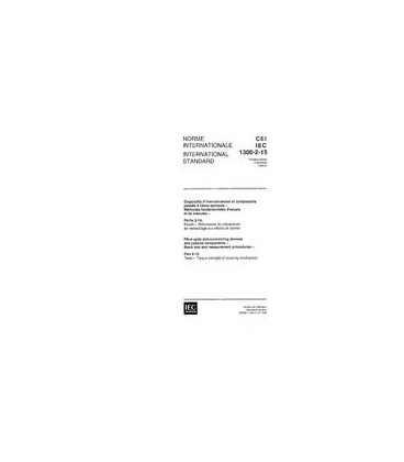 IEC 61300-2-15 Ed. 1.0 b:1995