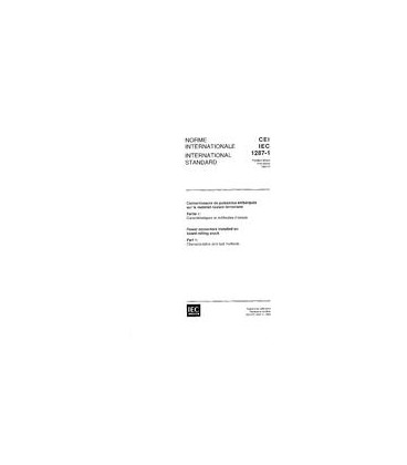 IEC 61287-1 Ed. 1.0 b:1995