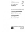 IEC 61287-1 Ed. 1.0 b:1995