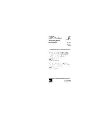 IEC 61076-1 Ed. 1.0 b:1995