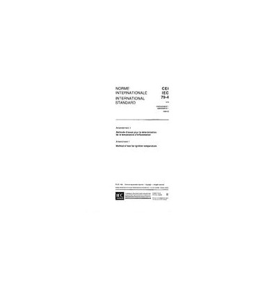 IEC 60079-4 Amd.1 Ed. 2.0 b:1995