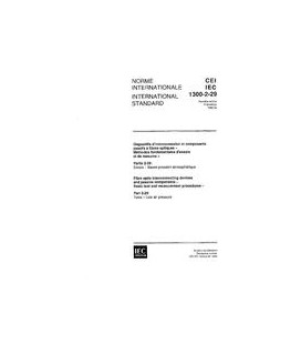 IEC 61300-2-29 Ed. 1.0 b:1995
