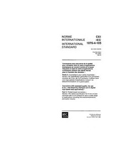 IEC 61076-4-105 Ed. 1.0 b:1995