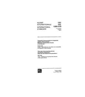IEC 61300-2-23 Ed. 1.0 b:1995