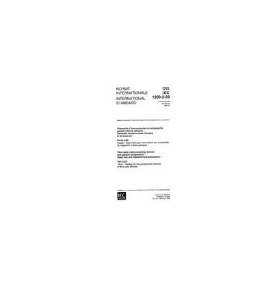 IEC 61300-2-23 Ed. 1.0 b:1995
