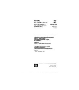 IEC 61300-2-3 Ed. 1.0 b:1995