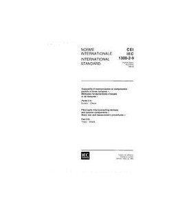 IEC 61300-2-9 Ed. 1.0 b:1995