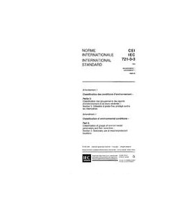 IEC 60721-3-3 Amd.1 Ed. 2.0 b:1995
