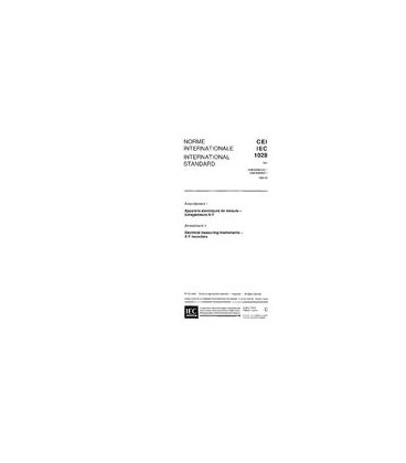 IEC 61028 Amd.1 Ed. 1.0 b:1995