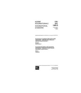 IEC 61305-3 Ed. 1.0 b:1995