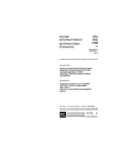 IEC 61109 Amd.1 Ed. 1.0 b:1995