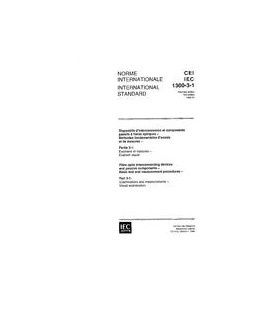 IEC 61300-3-1 Ed. 1.0 b:1995