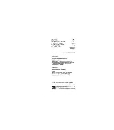 IEC 60034-2 Amd.1 Ed. 3.0 b:1995