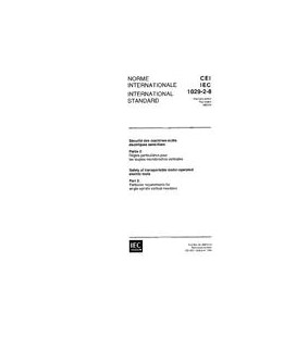 IEC 61029-2-8 Ed. 1.0 b:1995