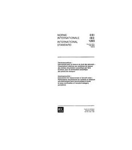 IEC 61265 Ed. 1.0 b:1995