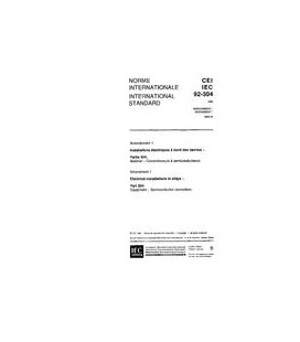 IEC 60092-304 Amd.1 Ed. 3.0 b:1995