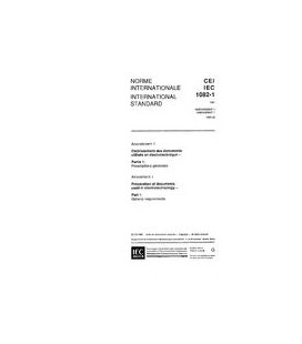 IEC 61082-1 Amd.1 Ed. 1.0 b:1995