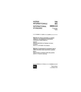 IEC 60835-2-6 Ed. 1.0 b:1995