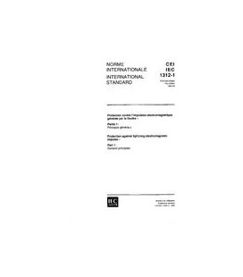 IEC 61312-1 Ed. 1.0 b:1995