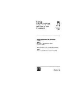 IEC 60444-6 Ed. 1.0 b:1995