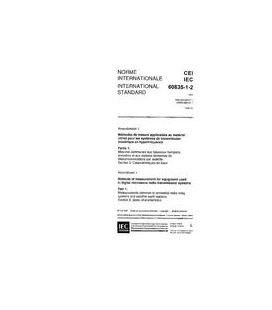 IEC 60835-1-2 Amd.1 Ed. 1.0 b:1995