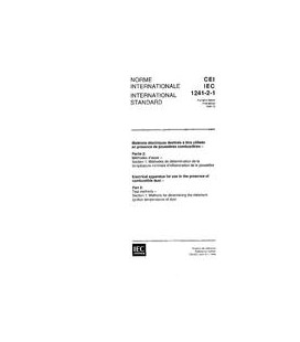 IEC 61241-2-1 Ed. 1.0 b:1994