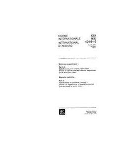IEC 60404-8-10 Ed. 1.0 b:1994