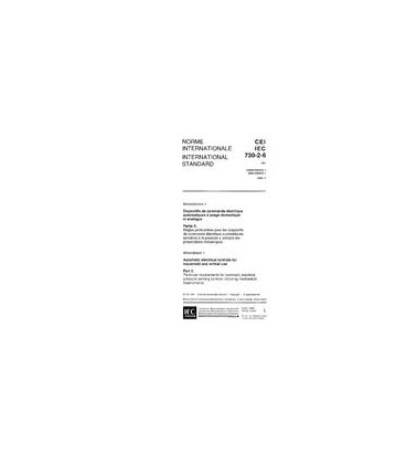 IEC 60730-2-6 Amd.1 Ed. 1.0 b:1994