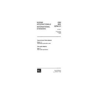 IEC 61274-1-1 Ed. 1.0 b:1994
