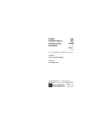 IEC 61160 Amd.1 Ed. 1.0 b:1994