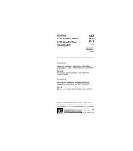 IEC 60051-3 Amd.1 Ed. 4.0 b:1994