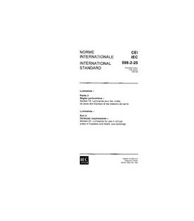 IEC 60598-2-25 Ed. 1.0 b:1994