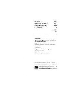 IEC 60094-4 Amd.1 Ed. 1.0 b:1994