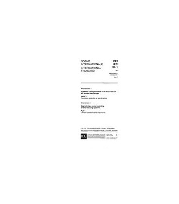 IEC 60094-1 Amd.1 Ed. 4.0 b:1994
