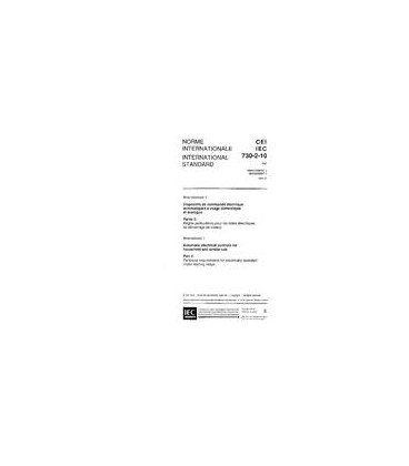 IEC 60730-2-10 Amd.1 Ed. 1.0 b:1994